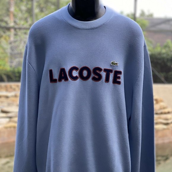 Lacoste Other - LACOSTE‎ CREW NECK PULLOVER COTTON SWEATER [AH3390]